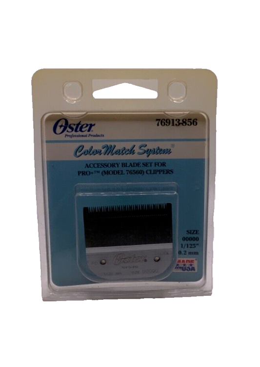 Oster Color Match System Clippers Size 00000 1/125” 0.2mm 76913856