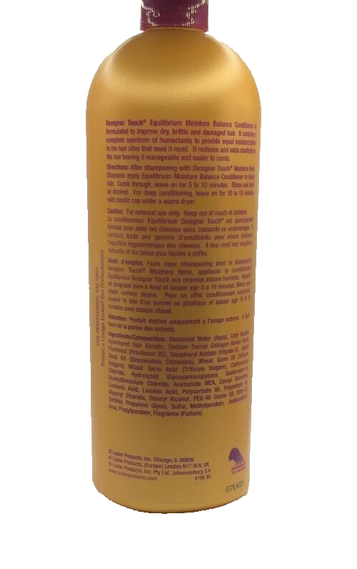 Designer Touch Equilibrium Moisture Balance Conditioner 32oz