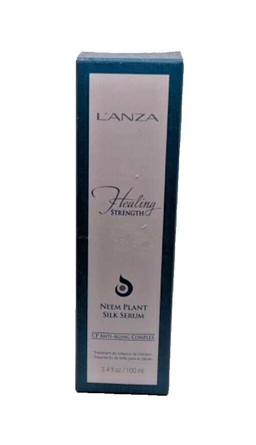 L'ANZA Healing Strength NEEM PLANT SILK SERUM CP Anti-Aging Complex 3.4oz
