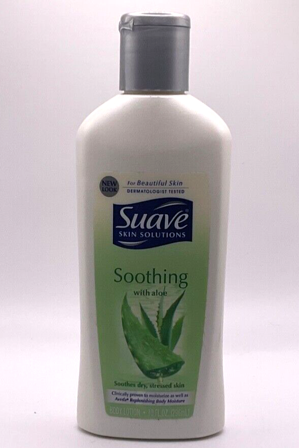 Suave Skin Solutions Soothing With Aloe / 10 oz