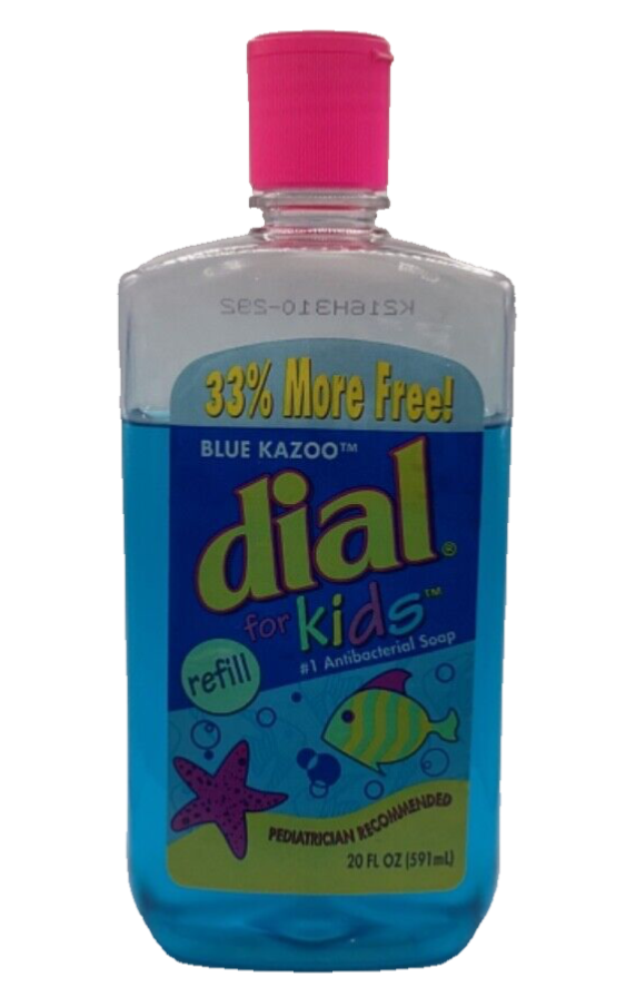 VTG Dial for Kids Blue Kazoo Refill Hand Soap 20oz