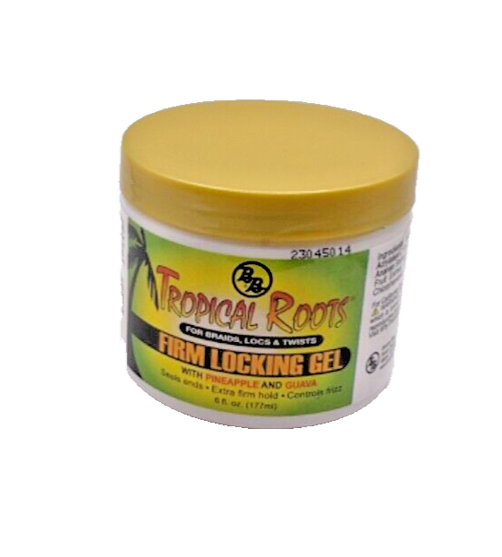 Bronner Brothers Tropical Roots Firm Locking Gel 6oz