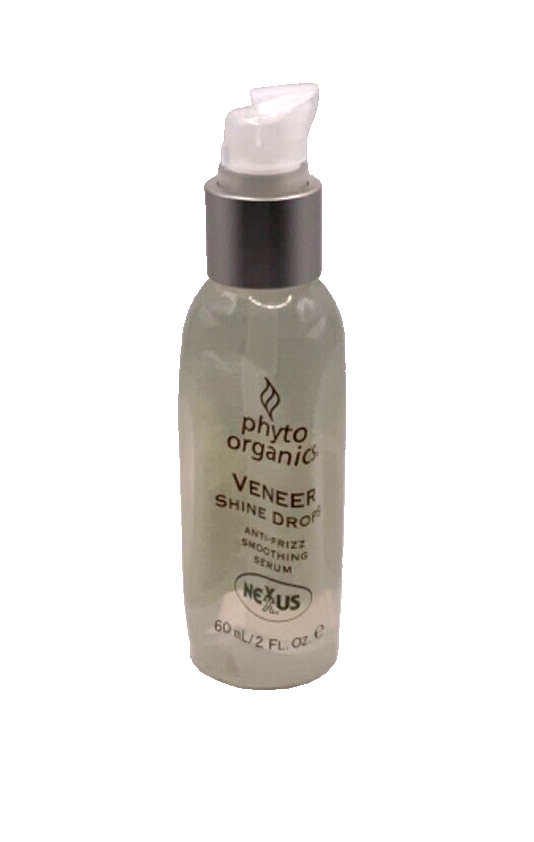 Nexxus Phyto Organics Veneer Shine Drops Anti-Frizz Smoothing Serum 2oz