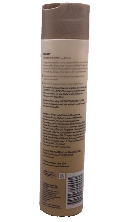 Aveeno Active Naturals Nourish + Shine Conditioner 10.5 oz