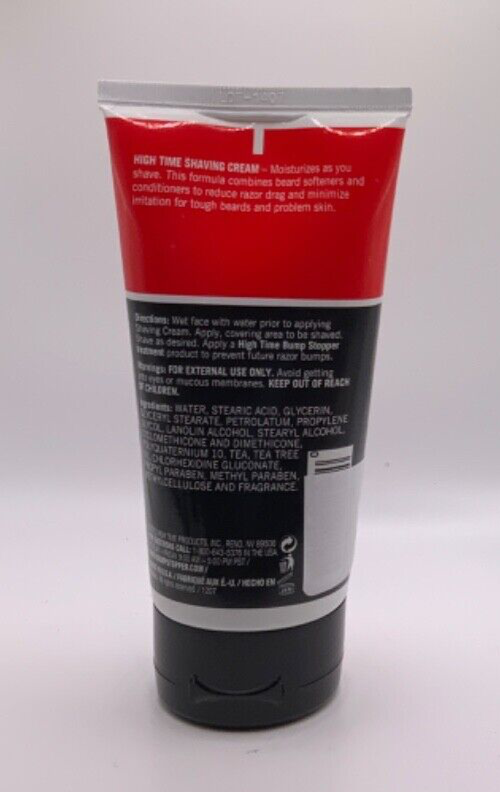High Time Bump Stopper Shave Gel W/Tea Tree Oil Shea Butter 5.0 oz