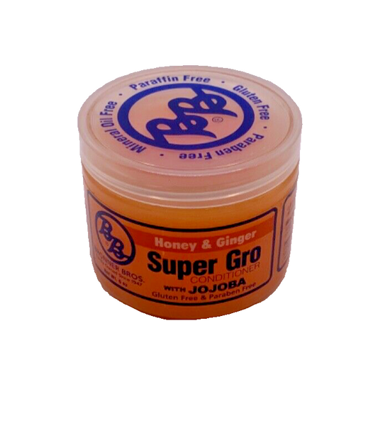 Bronner Brothers SUPER GRO HONEY, GINGER  &JOJOBA 6OZ