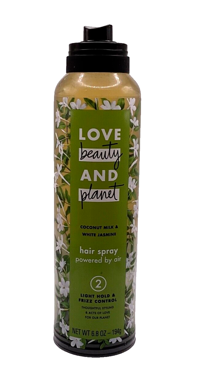 Love Beauty And Planet Coconut Milk & White Jasmine Hair Spray Light 2 / 6.8 oz
