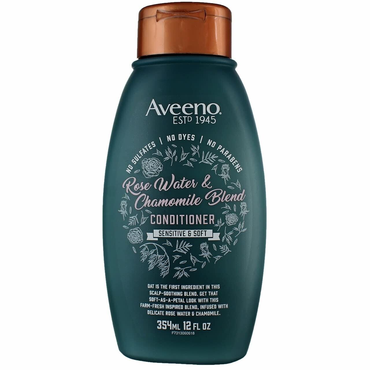 Aveeno Rose Water & Chamomile Blend Conditioner / 12 oz
