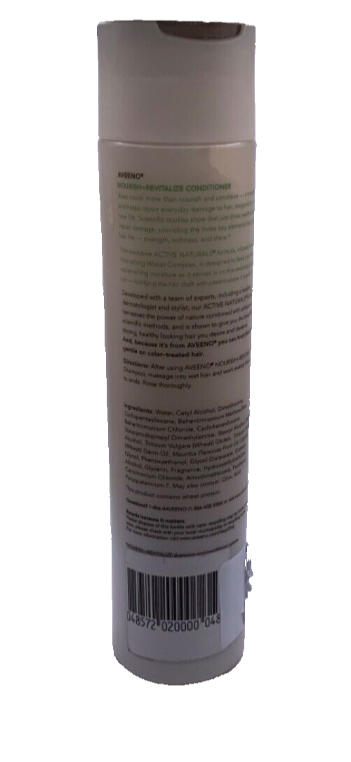 Aveeno Nourish + Revitalize Conditioner With Wheat Complex 10.5oz