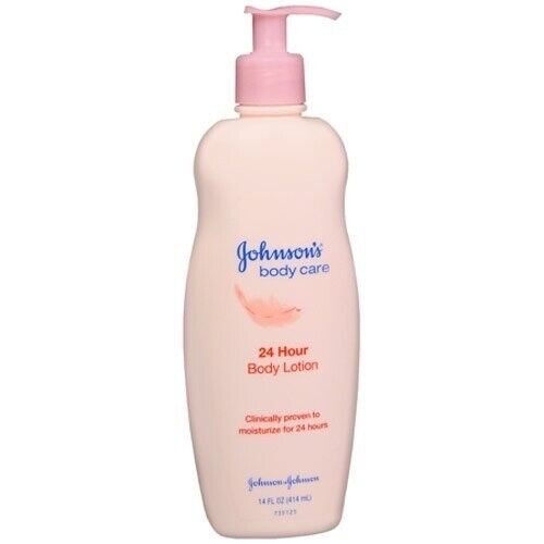 Johnson's Softlotion 24 Hour Moisturizer Body Lotion 14oz Rare Discontinued Pump