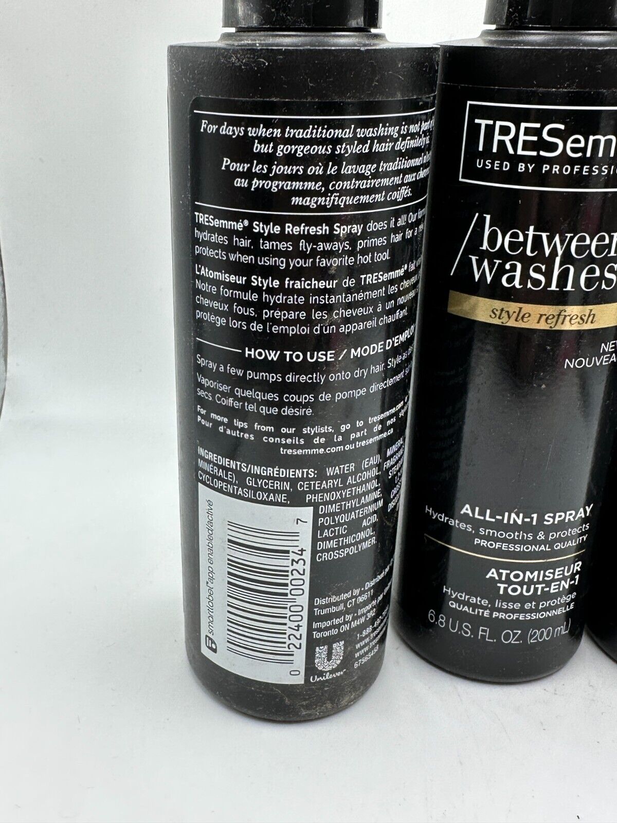 (3) Tresemme Between Washes Style Refresh All in 1 Spray 6.8oz