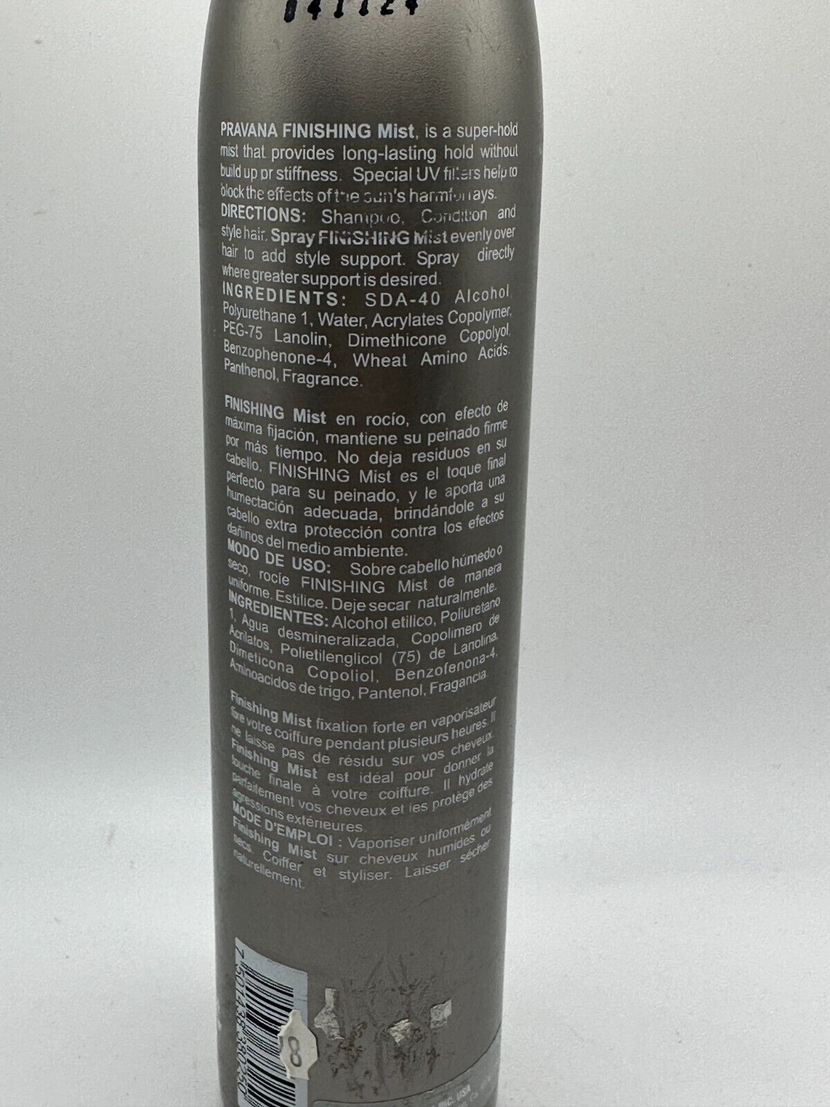 Pravana Finishing Mist Super Hold - 10.1 oz DISCONTINUED
