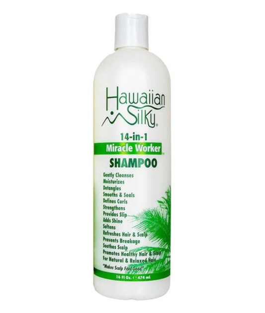 Hawaiian Silky 14-in-1 Miracle Worker Shampoo/ 16 fl oz
