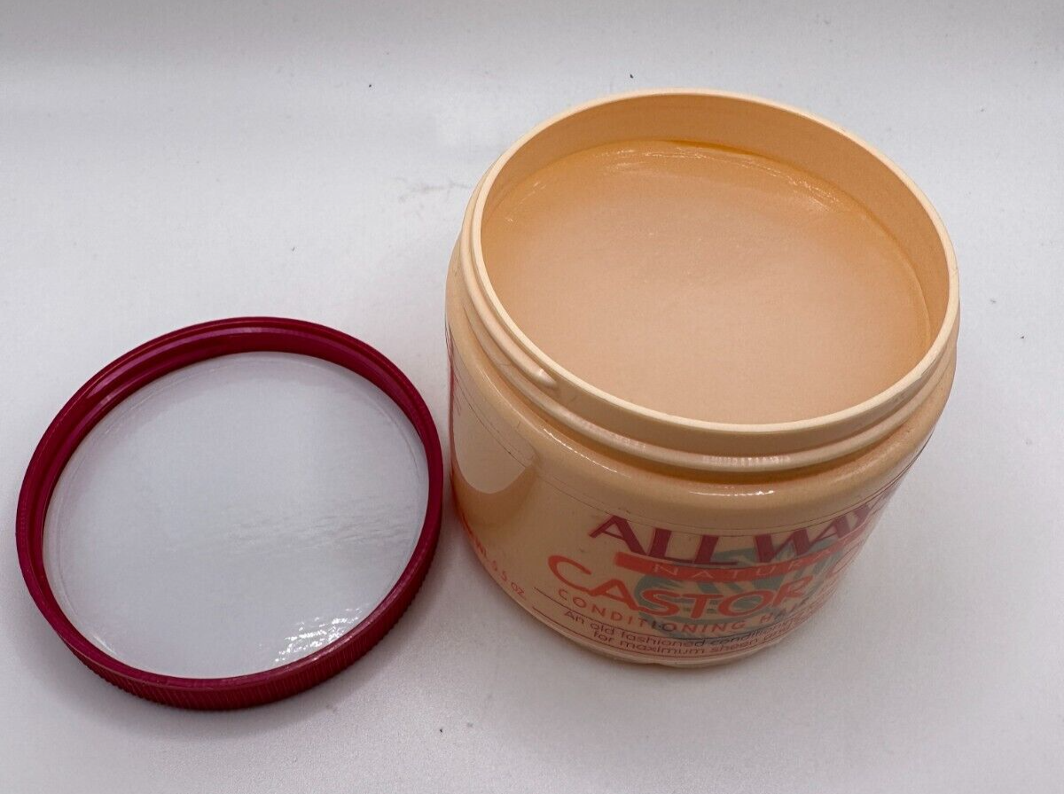 All Ways Natural CASTOR OIL Conditioning Hair Dress AllWays Super Gro 5.5 oz