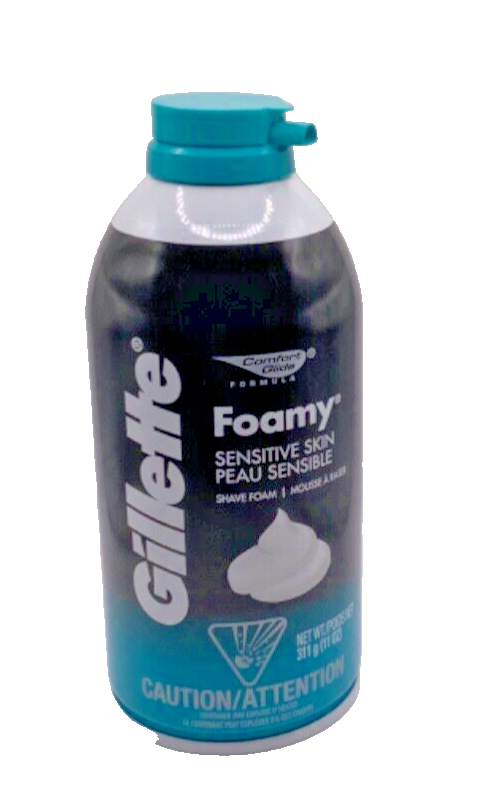 Gillette Foamy Sensitive Skin Shave Foam 11oz