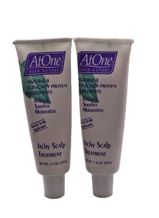 (2 PACK) AtOne Itchy Scalp Treatment 1.6oz