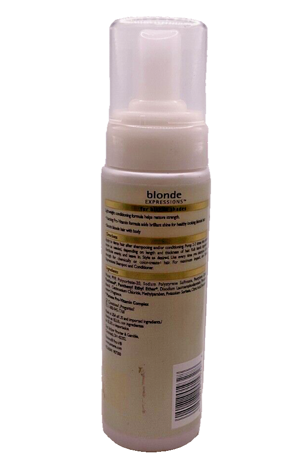 Pantene Blonde Expressions Healthy Boost Detangling Foam / 6.8 fl oz