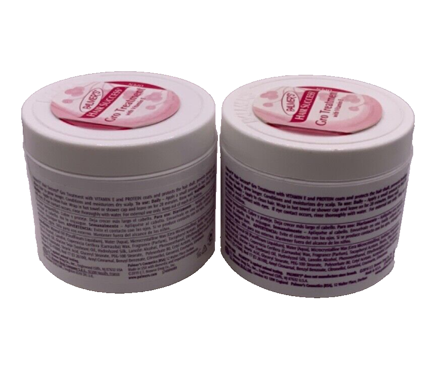 (2 PACK) Palmers Hair Success Gro Treatment Vitamin E Prevents Dry Hair 3.5 oz