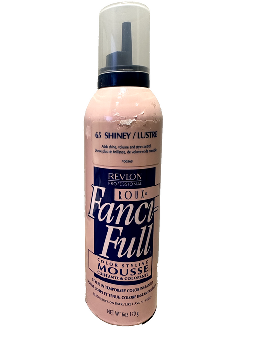 Roux Fanci-Full Color Styling Mousse 65 Shiney Clear Shine Vintage Revlon