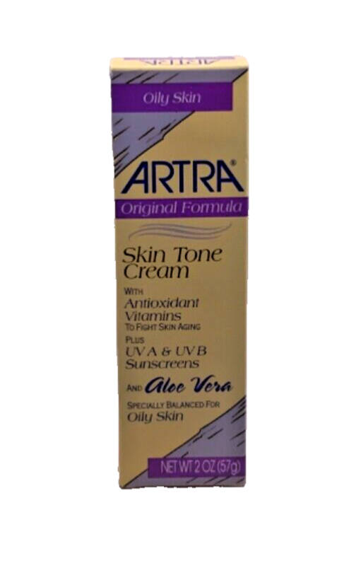 ARTRA Complete Skin Tone Cream, 2 Ounce oily skin NEW