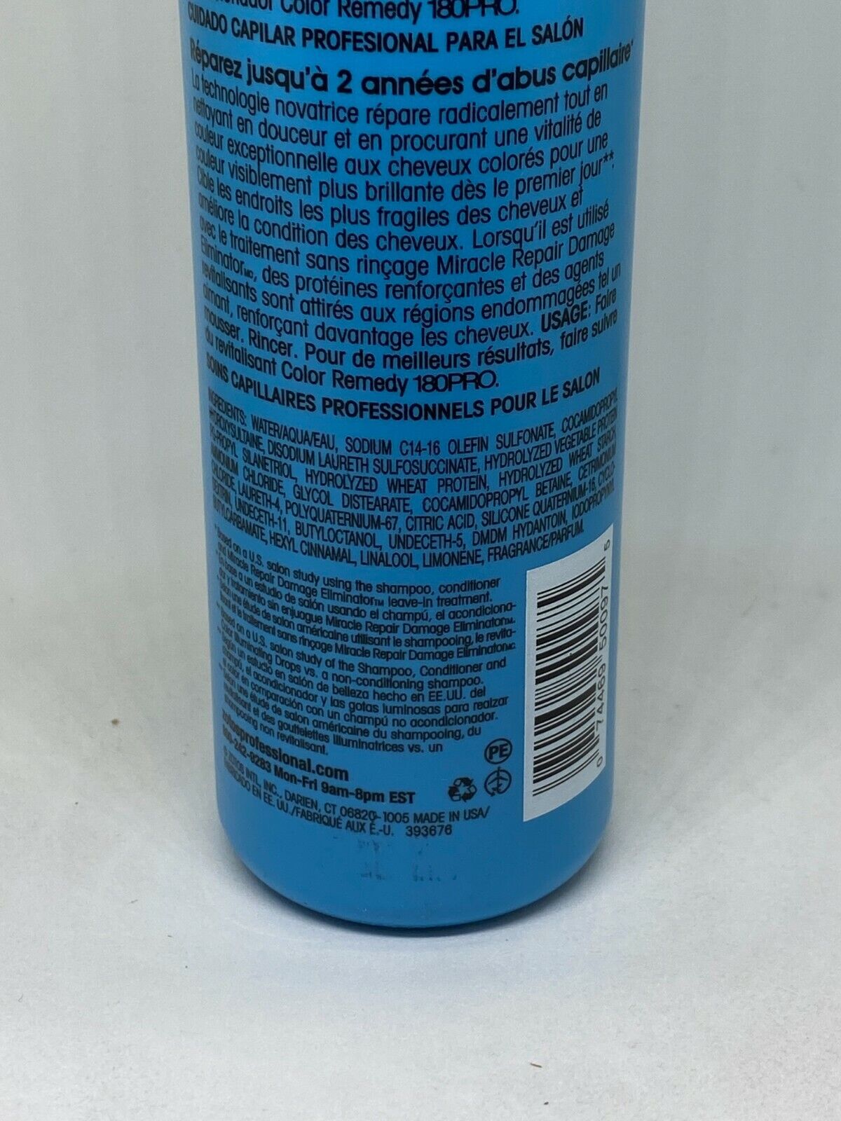 ZOTOS Professional 180Pro Color Remedy Shampoo 12 fl oz