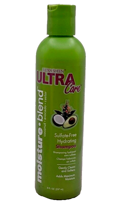 Ultra Sheen Ultra Care Sulfate Free Hydrating Shampoo/8 fl oz