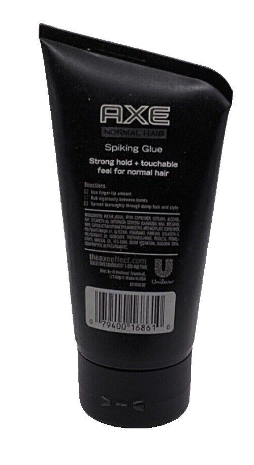 Axe Hold + Touch Spiking Glue 3.2 oz Normal Hair DISCONTINUED FULL SIZE