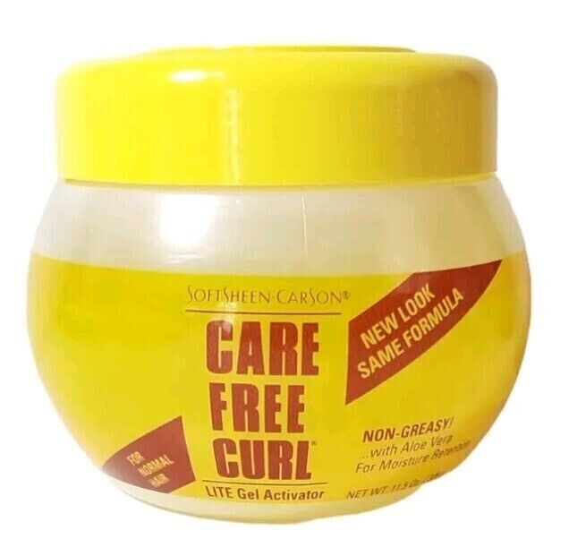 SoftSheen-Carson Care Free Curl Lite Gel Activator for Normal Hair 11.5 Oz New