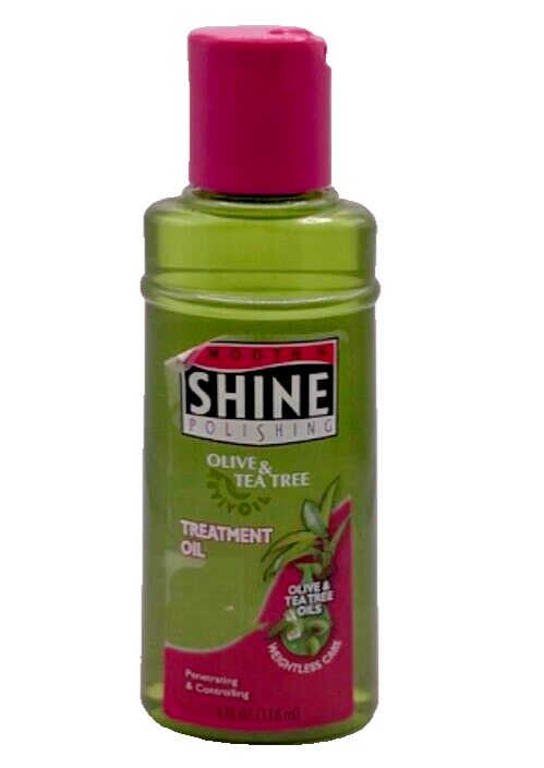 Smooth 'n Shine Polishing Olive & Tea Tree Treatment Oil / 4 fl oz