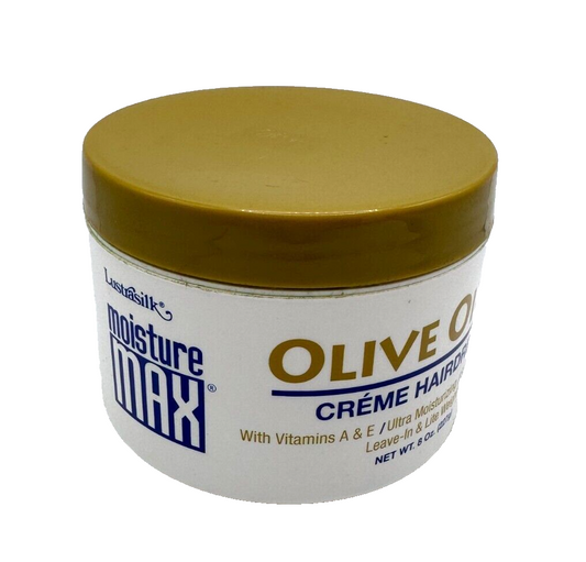 Lustrasilk Moisture Max Olive Oil Creme Hairdress - 8 oz