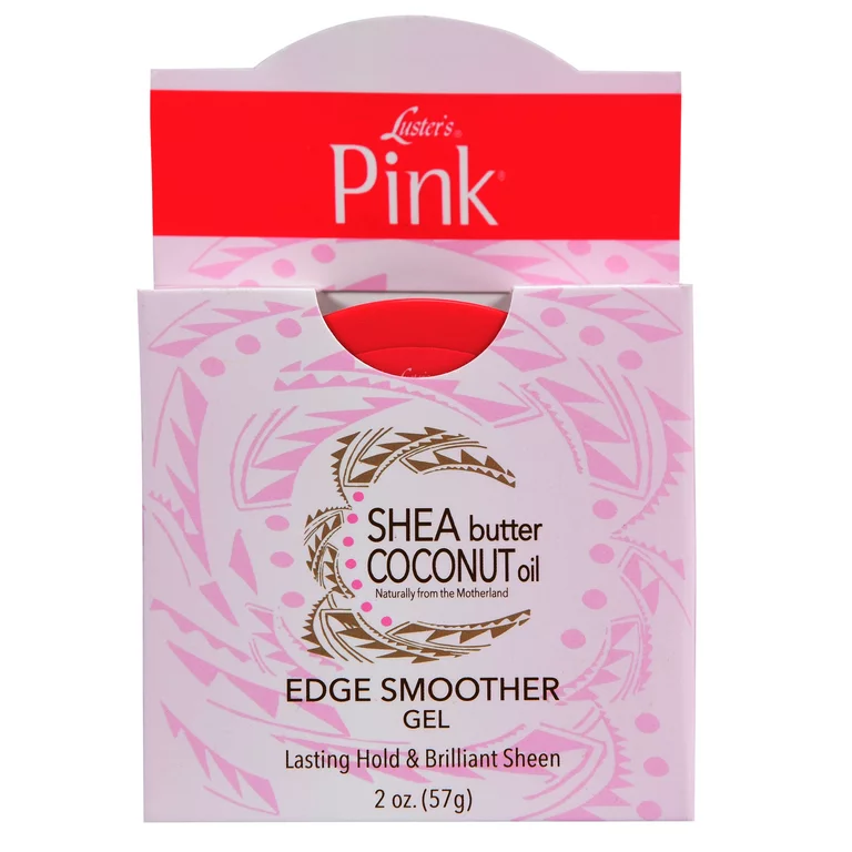 Luster's Pink Shea Butter Coconut Oil Edge Smoother Gel 2oz