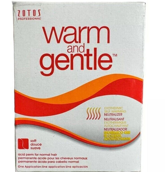 Zotos Warm and Gentle Acid Perm For Normal Hair, One Application, Exothermi Soft