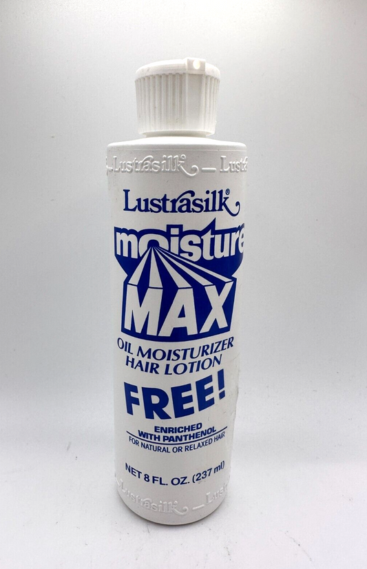 (1) Lustrasilk Moisture Max Oil Moisturizing Hair Lotion - 8 oz