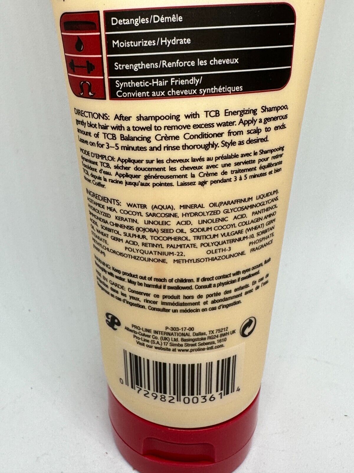 TCB Hair Balancing Creme Conditioner 6 Oz