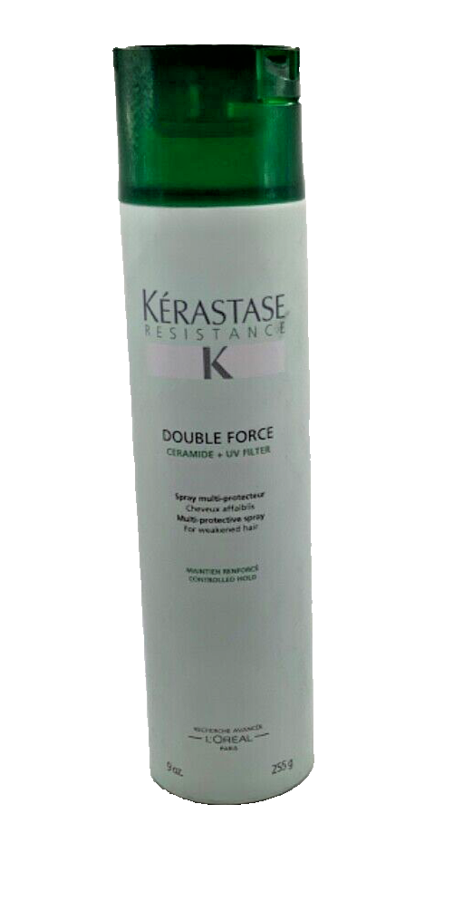 Kerastase Resistance Double Force Ceramide UV Filter Multi-Protective Spray 9oz