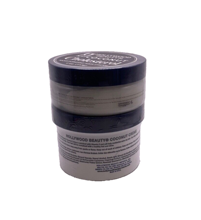 Hollywood Beauty Coconut Cholesteol Creme ORS Carrot Oil 6oz