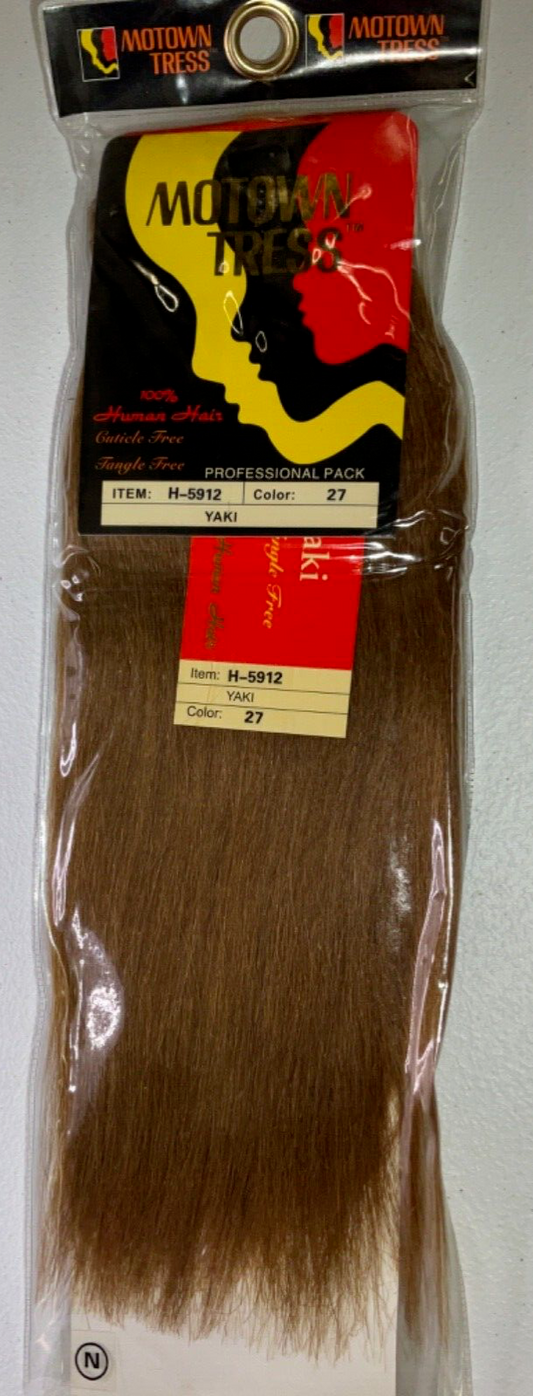 Motown Tress Yaki/Style:H-5912/Color:27