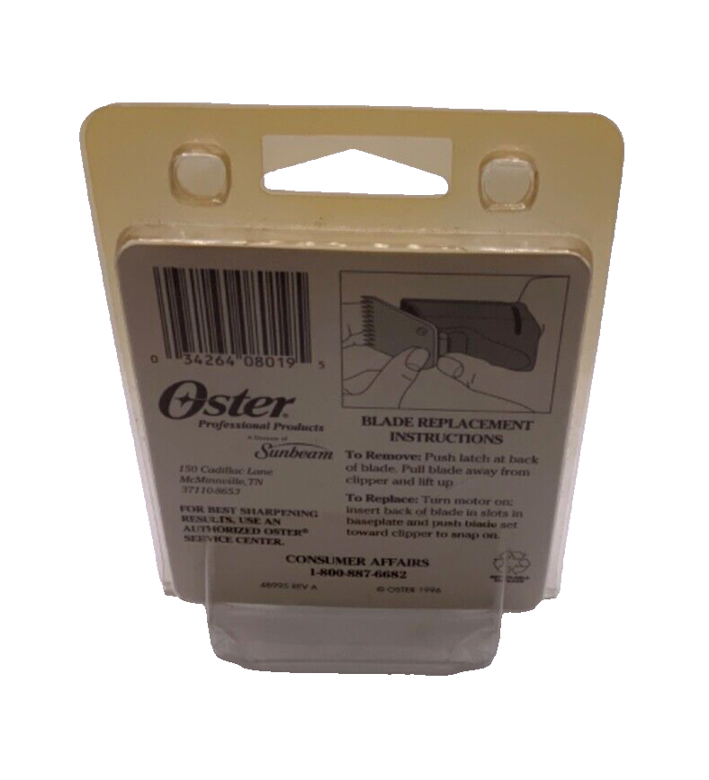 Oster Replacement Blade for Color Match System 76560 Size 1 1/2” 5/32” 76913-816