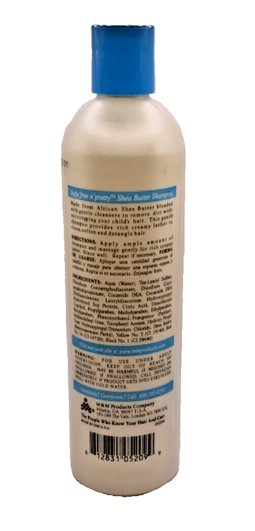 SofN'Free N Pretty Shea Butter Shampoo 12oz