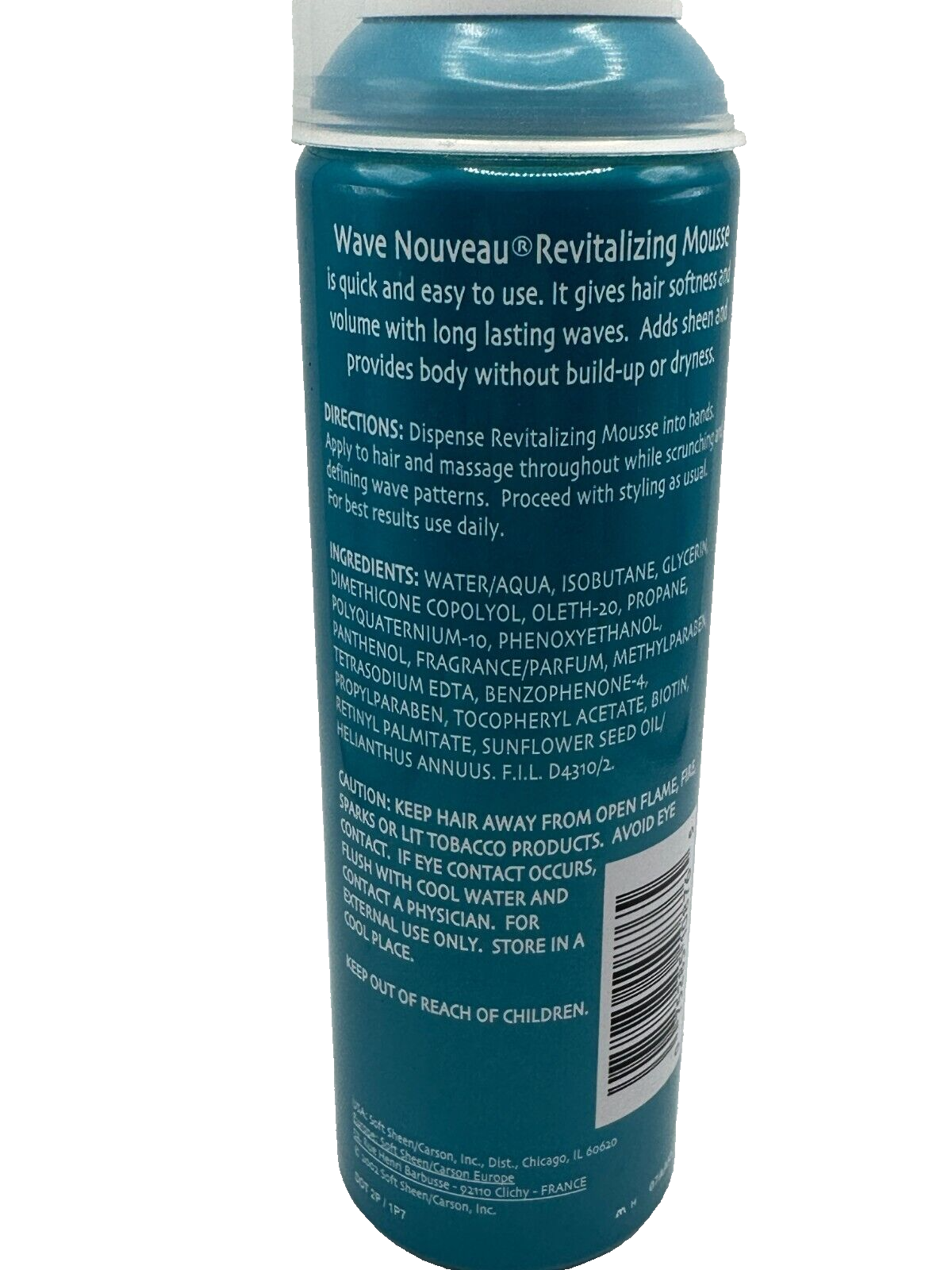 SOFTSHEEN Softsheen Carson Wave Nouveau REVITALIZING MOUSSE 7.1 OZ