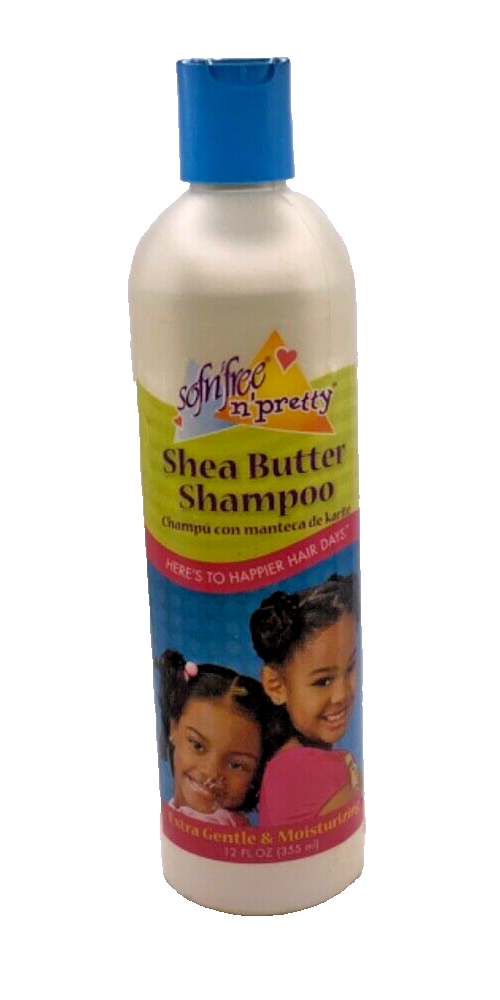 Sofn'Free N' Pretty Shea Butter Shampoo Extra Gentle 12oz