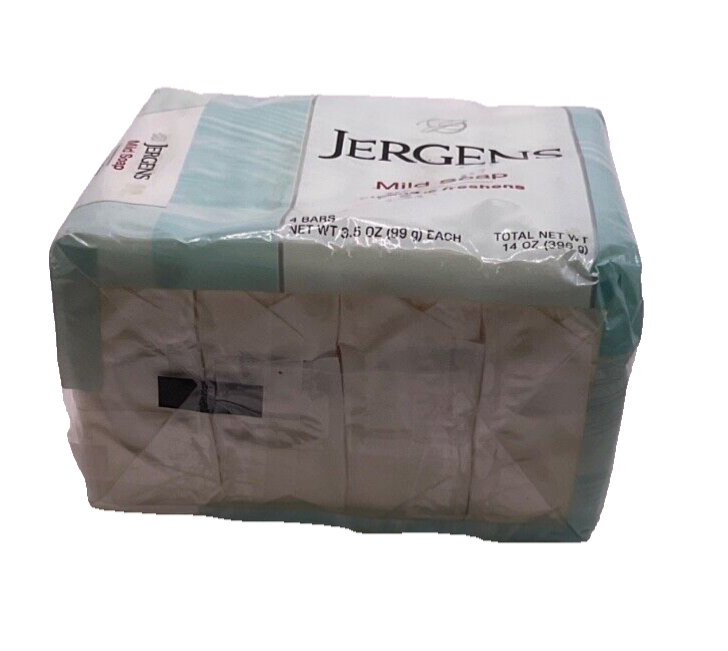 (4 pack) Jergens Mild Soap / 3.5 oz each