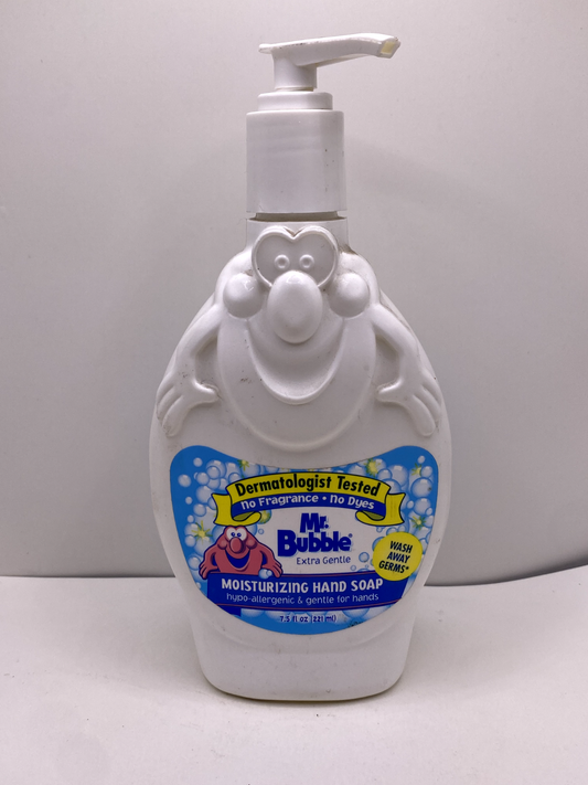  Mr Bubble Extra Gentle Fragrance Free Hand Soap RARE - 7.5oz