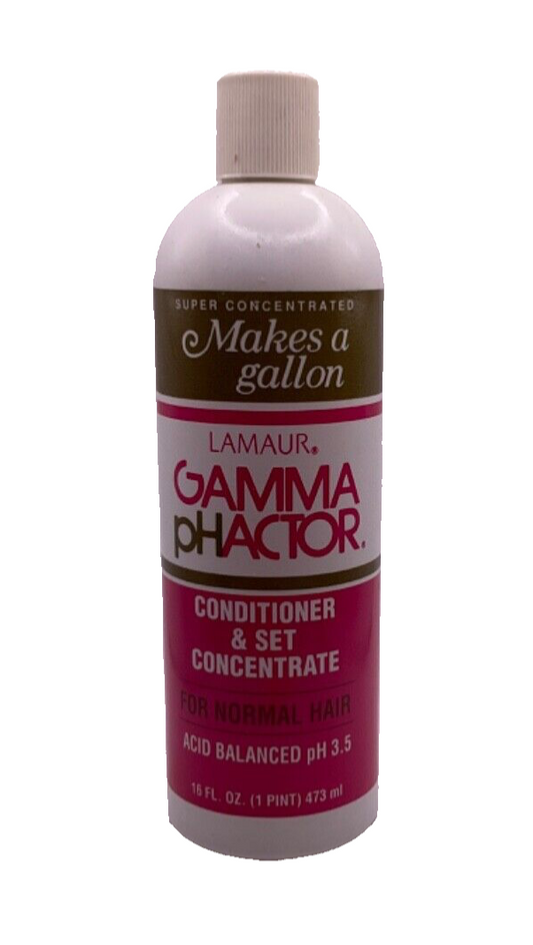 Lamaur Gamma PHFactor Conditioner & Set Concentrate for Normal Hair 16 fl oz
