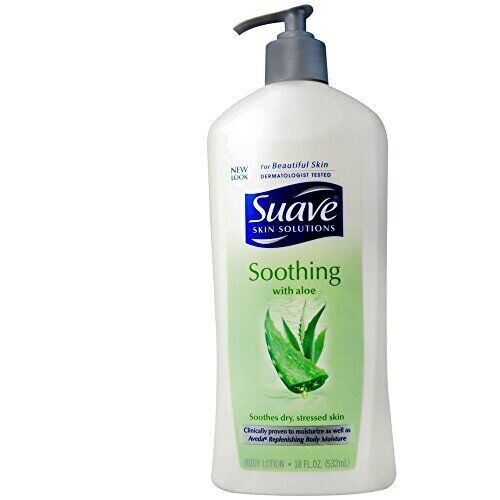 Suave Body Lotion - Soothing with Aloe - 18 oz