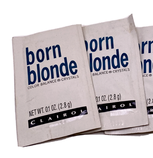 Lot of 2 CLAIROL Born Blonde Color Balance Crystals * Original