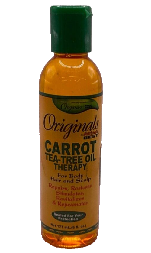 Africa's Best Originals Carrot Tea Tree Oil Therap y/ 6 fl. oz
