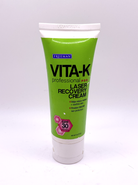 Freeman, Vita-K Professional Laser Recovery Cream SPF 30, 2 oz (57 g) BB 11/2015