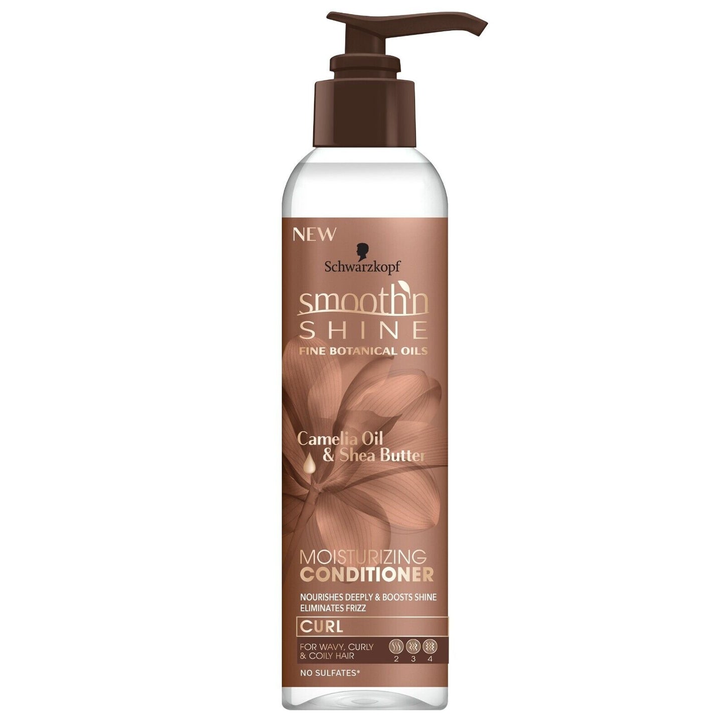 Schwarzkopf Smooth n Shine Moisturizing Conditioner for Curly & Coily Hair 10 oz