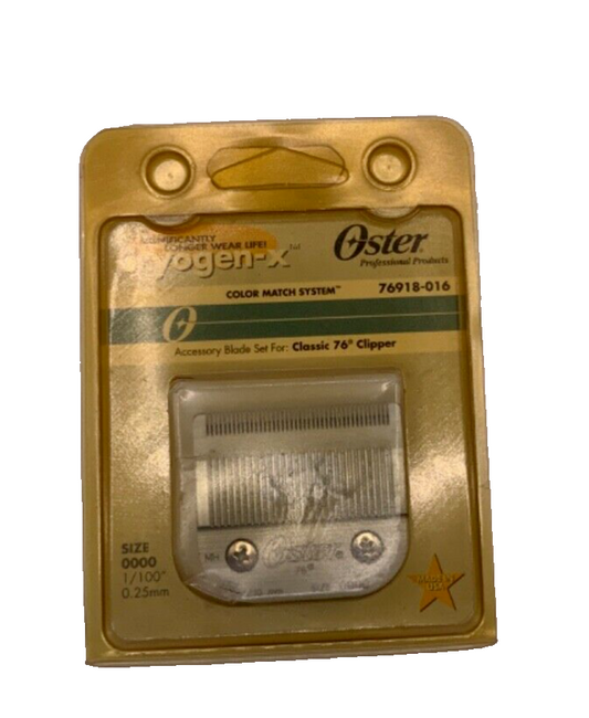 Oster Cryogen-x Classic 76 Clipper Size 0000 1/100” 0.25mm 76918016